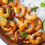 Caramelized Honey Lime & Garlic Shrimp