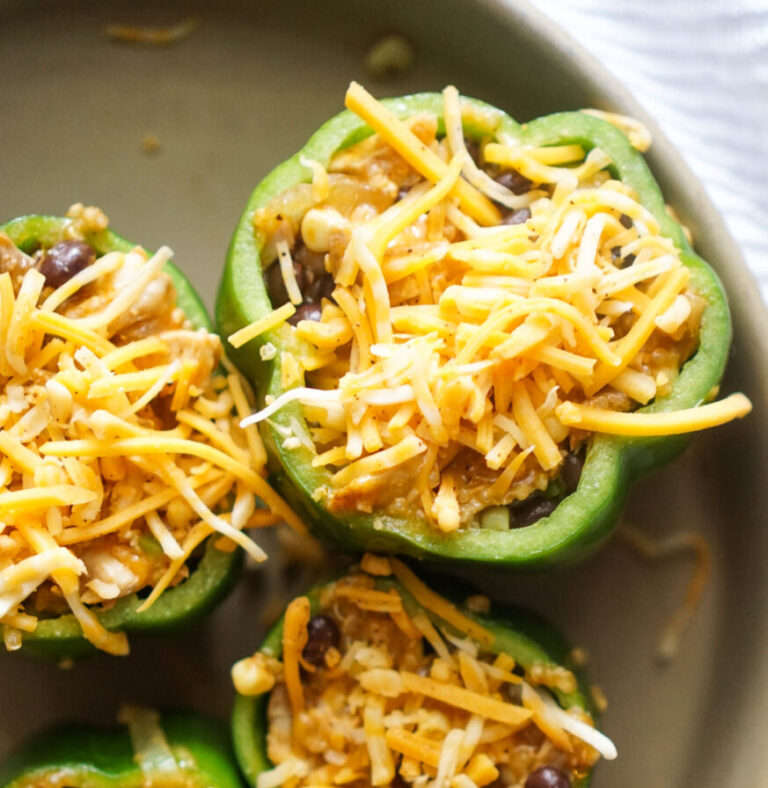 Chicken Fiesta Stuffed Peppers