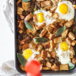 Maple Breakfast Stuffing with Sausage