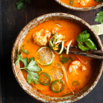 Shrimp + Zoodle Red Curry Bowl (Whole30)