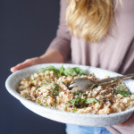 Roasted Chicken & Basil Balsamic Risotto