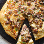 Mushroom Marsala Pizza