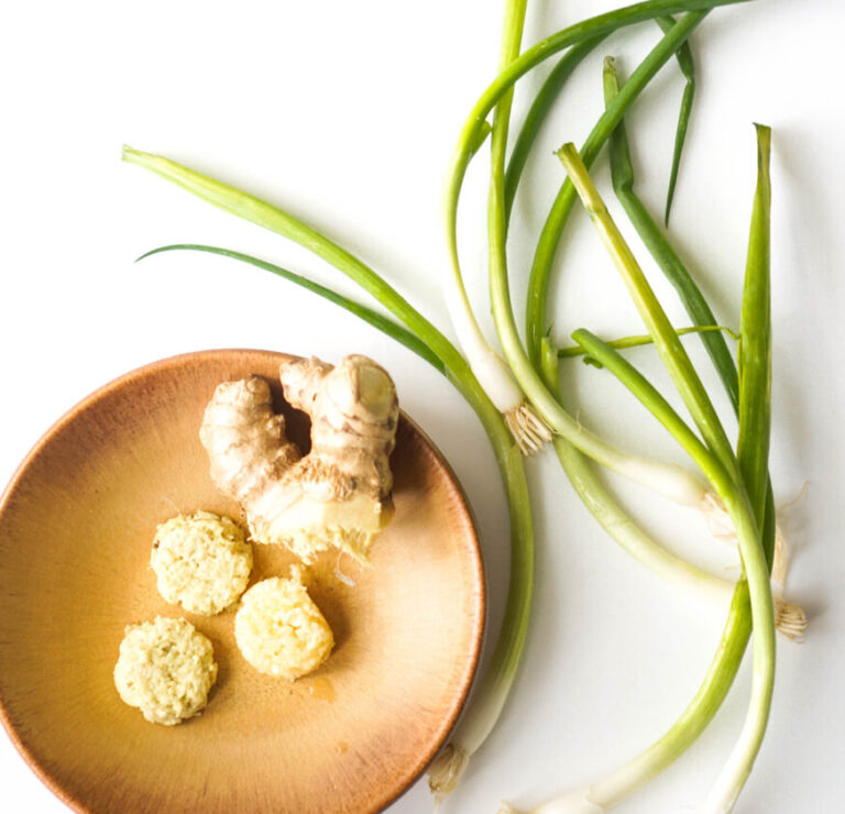 Paleo Chicken & Scallion Lettuce Wraps