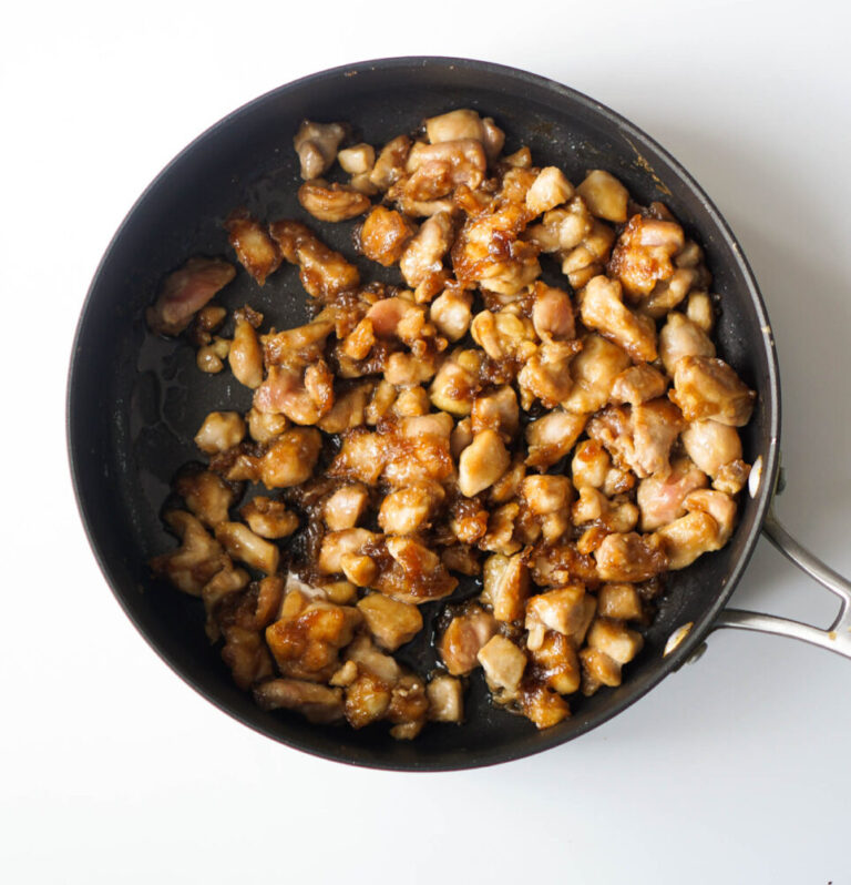 Paleo Chicken & Scallion Lettuce Wraps