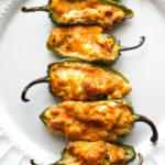 Chorizo & Cheddar Stuffed Jalapenos