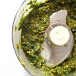 Mint and Pistachio Pesto with Feta (Perfect for Lamb!)