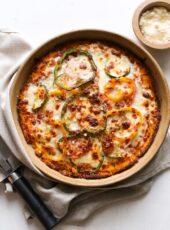 Clean Eating Polenta Pie