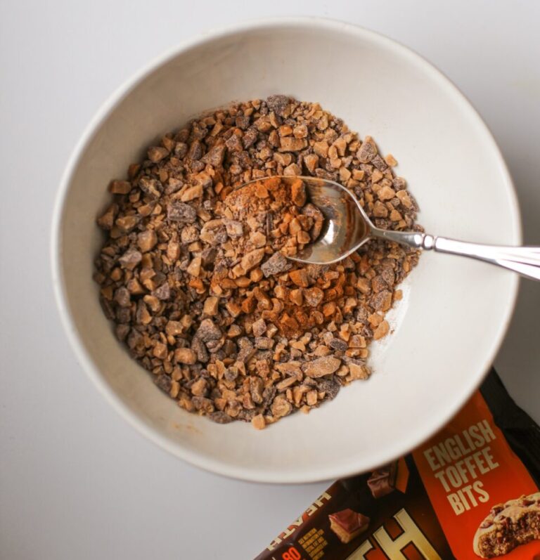 Toffee Crunch Banana Bread