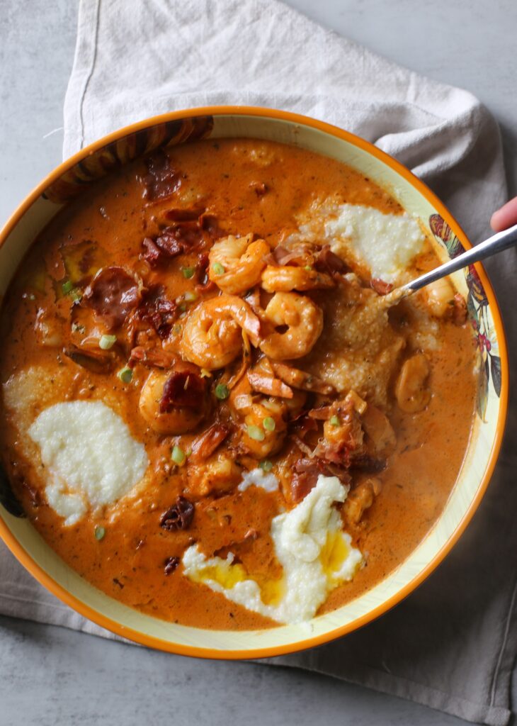 Shrimp, Grits, & Gravy