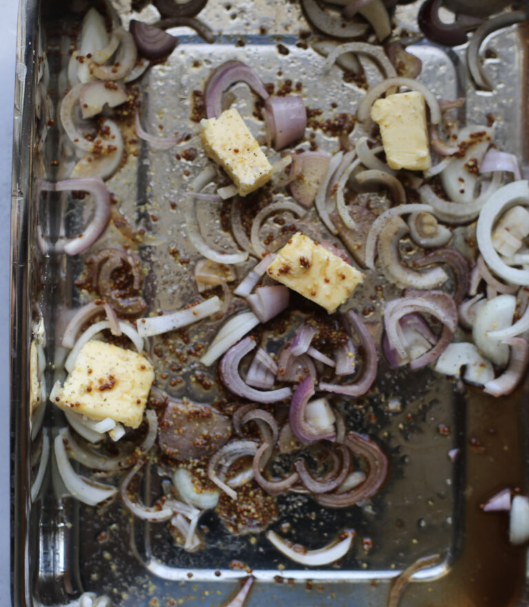 Honey Mustard Bourbon Chicken and Rice